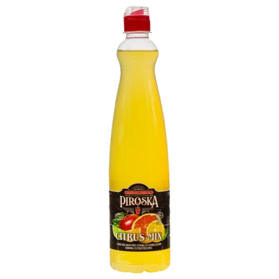 Piroska szörp 0,7l PET Citrus-Mix 50%-os cukorral és édesítővel DRS