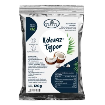 Tutti Kókusztejpor 120g