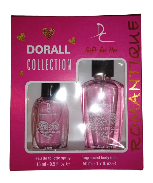 DORALL női díszdobozos 15ml edt+50ml testpermet ROMATIQUE