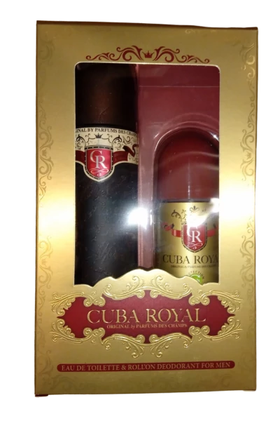 CUBA férfi díszdobozos 100ml edt+50ml deo roll ROYAL