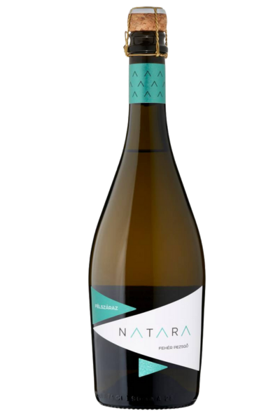 Natara 0,75l félszáraz fehér pezsgő