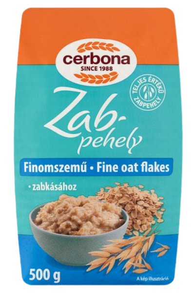 Cerbona Zabpehely (finomszemű) 0,5kg