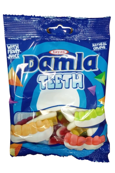 Damla Gummy Teeth gumicukor 80g