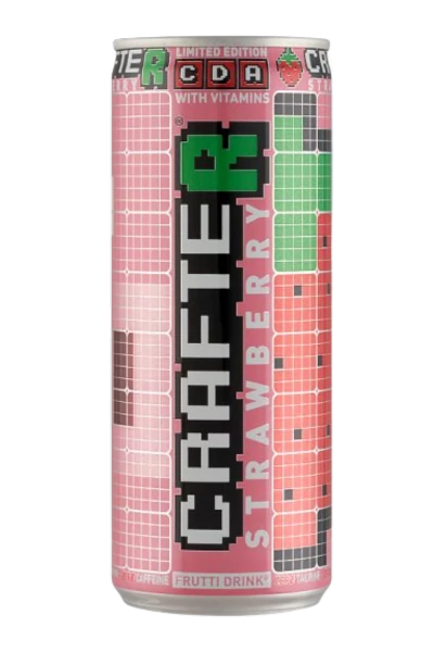 Crafter eper ízű ital vitaminokkal 250ml