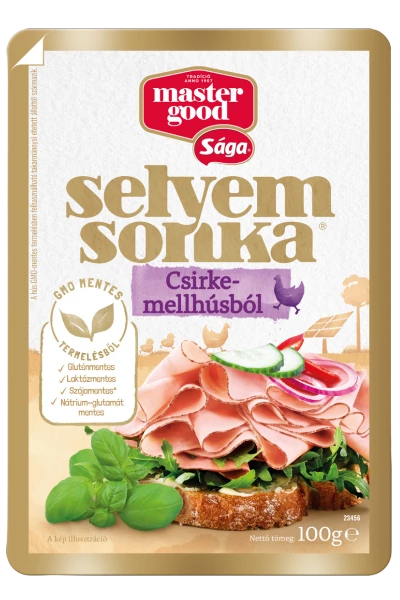Sága selyemsonka 100g csirkemell