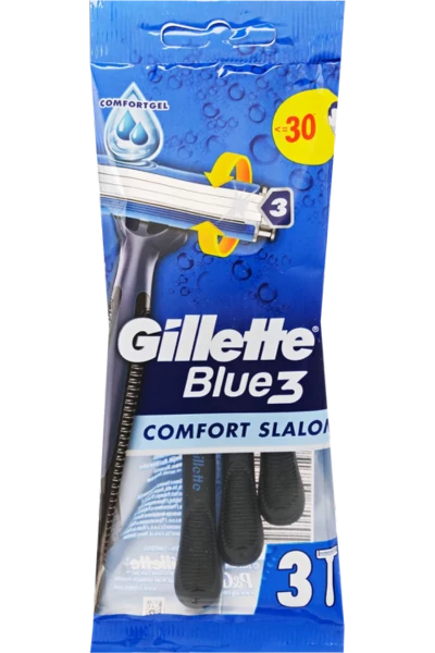 .Gillette Blue3 Slalom x3 borotva