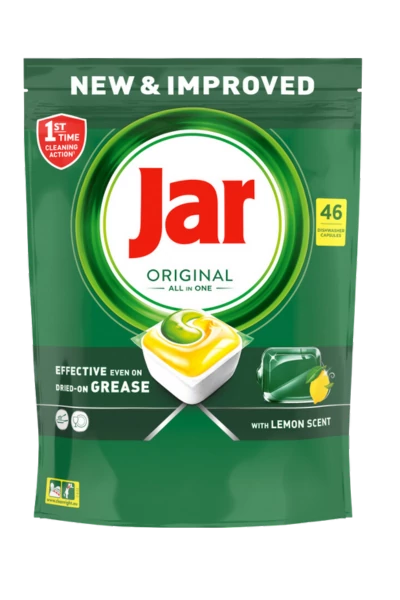 Jar mosogatógép tabletta 46db Plat.Lemon