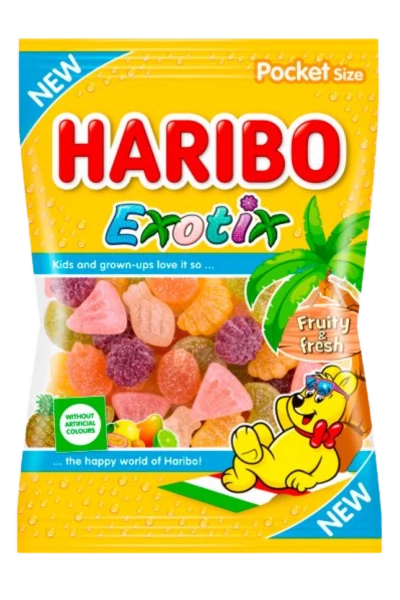 .Haribo 100g Exotix