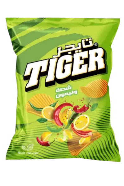 .Tiger prémium chips 90g chili-lime