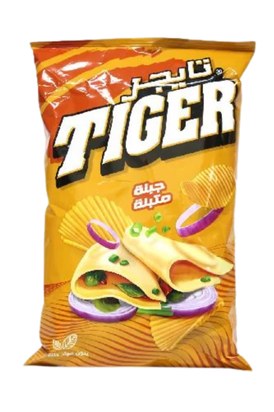 .Tiger prém. chips 90gSajtosfűszeres