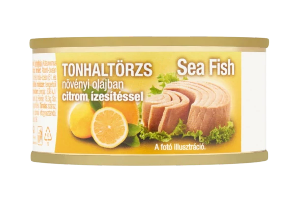 SeaFish tohnaltörzs növényi olajjal citrommal 80g/52g