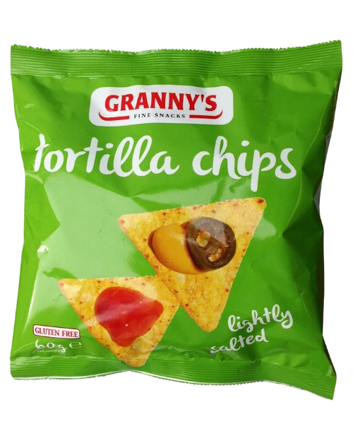 .Grannys enyhén sós tor.chips 60g