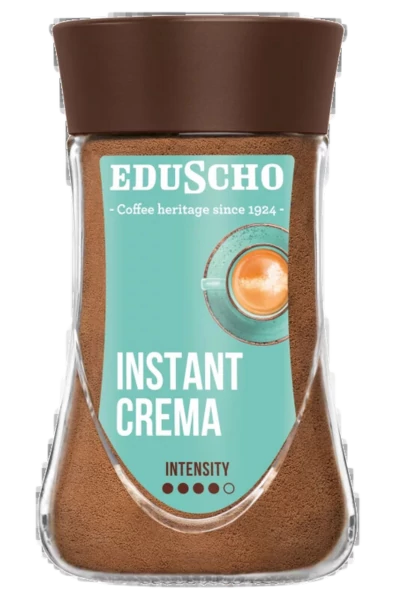 Eduscho Instant Crema 90g üveges kávé