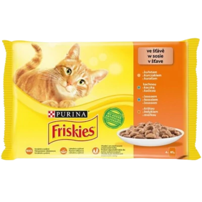 .Friskies macskael.4x85g szárnyasok