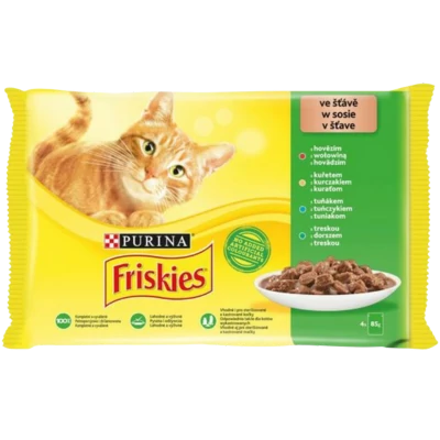 .Friskies macskael.4x85g csirk-hal