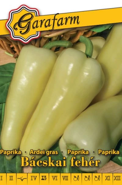 GF fehér paprika Bácskai fehér (21001)