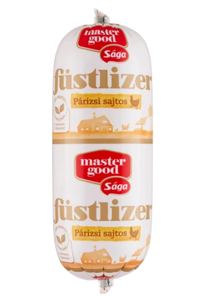 Sága füstlizer sajtos párizsi 400g