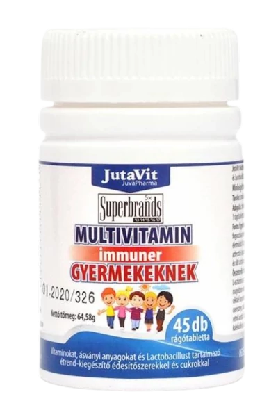 Jutavit Multivitamin Immuner gyerekeknek 45db