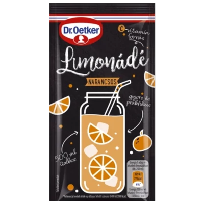 Dr.Oetker Limonádé narancsos 40g