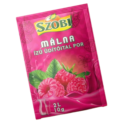 .Szobi italpor 10g Málna ízű