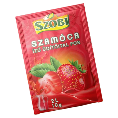 .Szobi italpor 10g Szamóca ízű