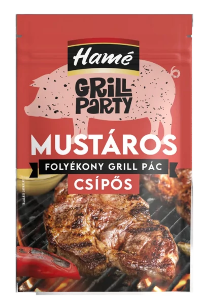 .Hamé GP Mustáros csípős grillp.80g