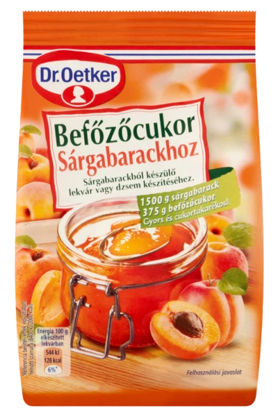 .Dr.Oetker Befőzőcukor s.barack 375g