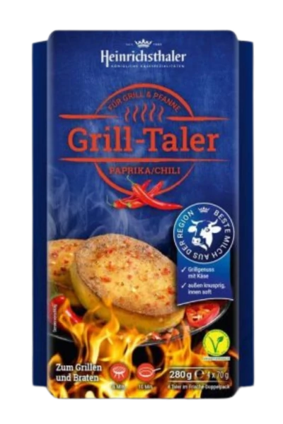 Heinrichsthaler sajtos grilltallér chilis 280g