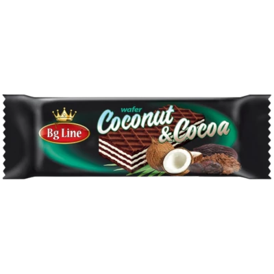 .BG Line kókuszos kr.tt. ostya 50g