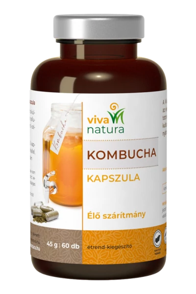 .VivaNatura Kombucha kapsz.60db