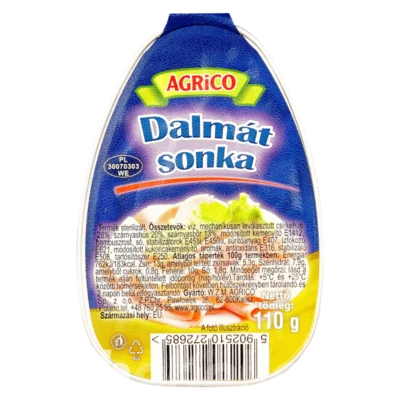 Agrico dalmát sonka 110g