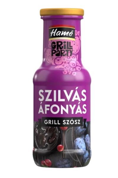 Hamé Grill Party szilvás-áfonyás grillszósz 250ml