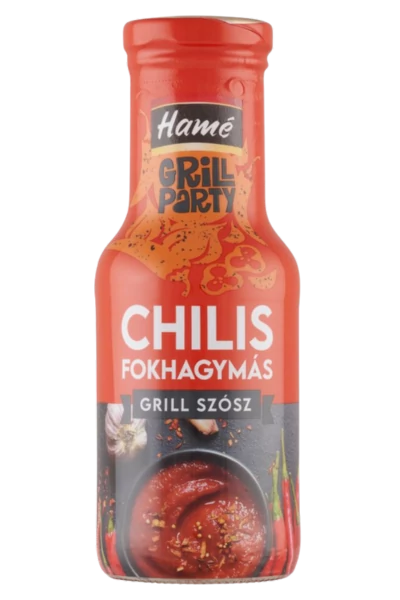 Hamé Grill Party chilis-fokhagymás grillszósz 250ml