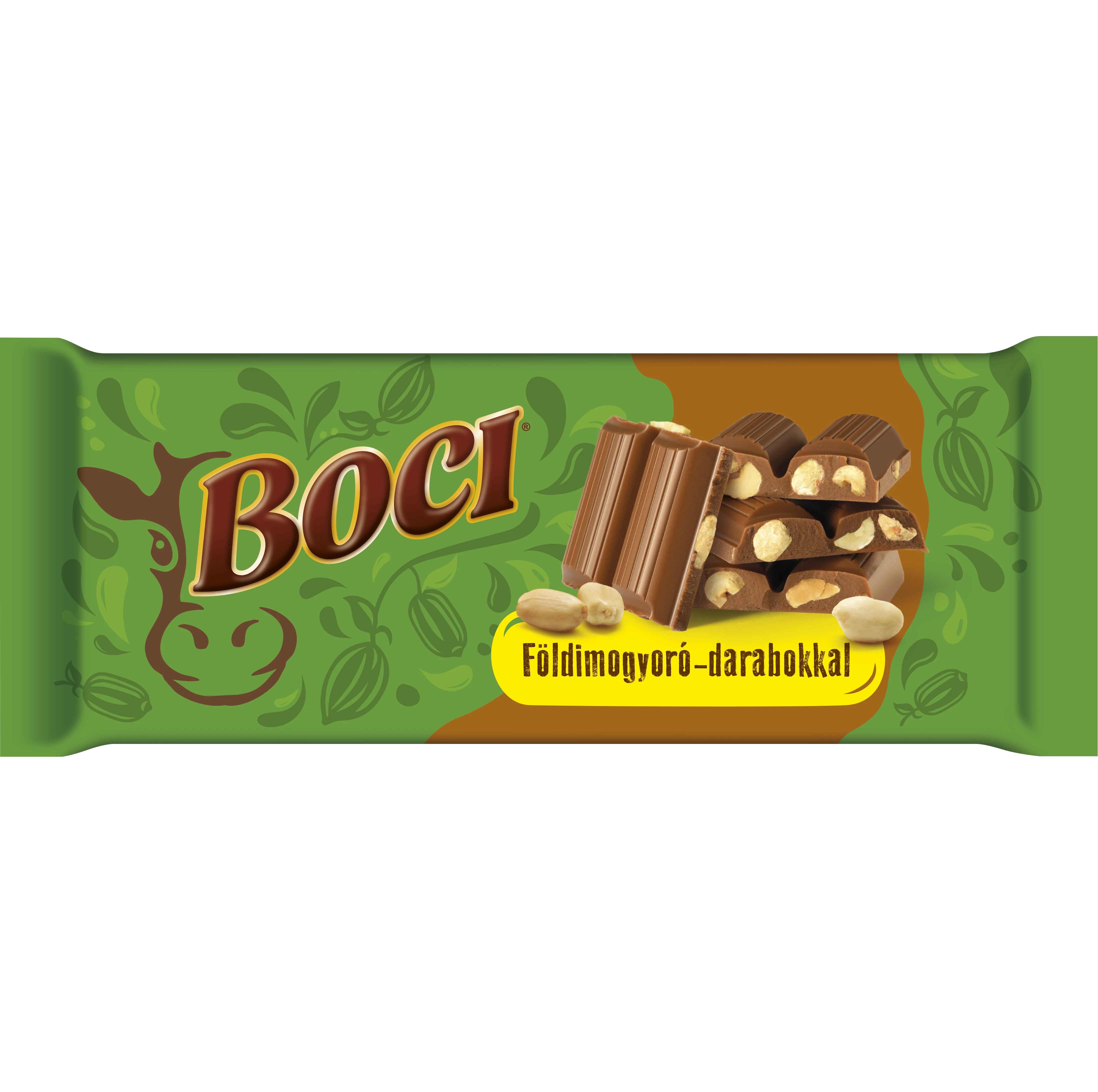 .Boci 90g Földimogyorós tejcsoki
