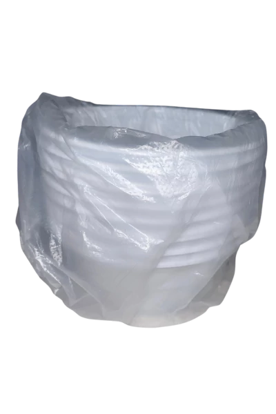 XTE Gulyástál 500ml többször használatos G02 fehér 10db/cs.