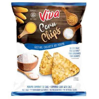 .Viva chips 50g sós ízű kukorica