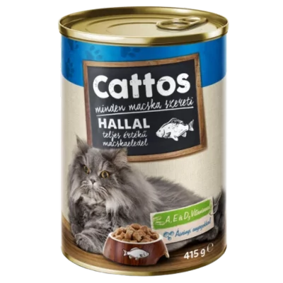 .Cattos nedv.macskael.415g hal