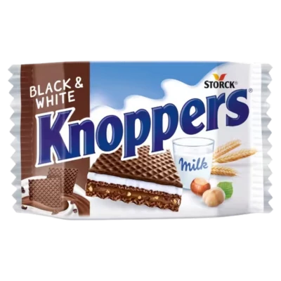 Knoppers Black&White 40g