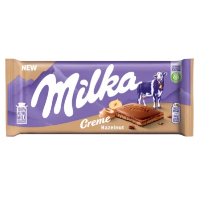 Milka 85g Hazelnut Creme