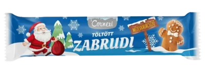 Cornexi ZabRudi 30g mézeskalács ízű, kakaós bevonattal