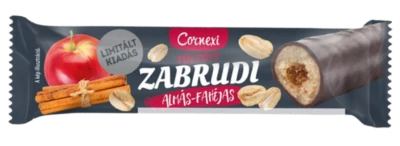 Cornexi ZabRudi 30g Almás-Fahéjas töltelékkel, kakaós bevonattal