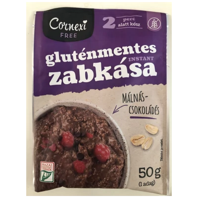 .Cornexi GM zabkása 50g csoki-málna