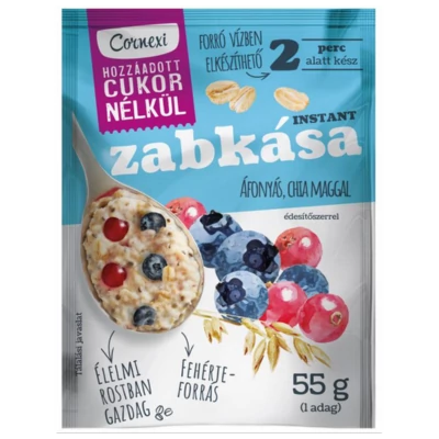 .Cornexi zabkása 55g áfonya HCN