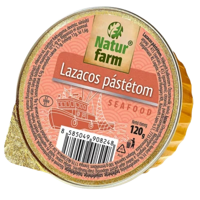 .NaturFarm Lazacos pástétom 120g