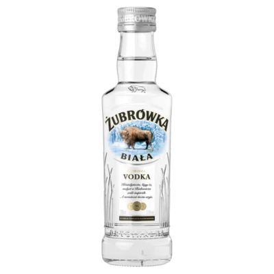 Zubrowka Biala vodka 0,2l 37,5°% DRS