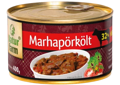 .Natur Farm Marhapörkölt 400g