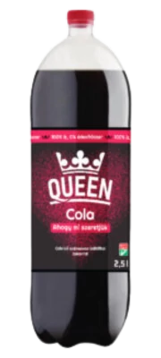 .Queen 2,5l Cola 100% íz DRS