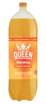 .Queen 2,5l Narancs 100% íz DRS