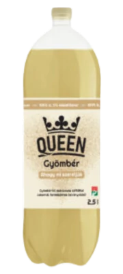 .Queen 2,5l Gyömbér 100% íz DRS