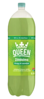 .Queen 2,5l Zöldalma 100% íz DRS
